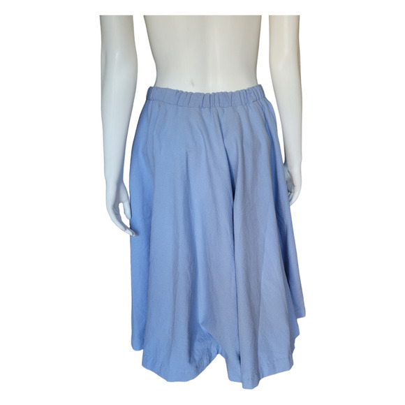 Handmade 1960s Light Blue Poodle Skirt Sz M Rockabilly Cosplay Costume Retro - Picture 5 of 10